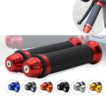 1 par de 7/8 '' antiderrapante Motocicleta apertos mão Guiador Bar Grips Bicicleta Borracha Mountain Cycle Handle Guiador Bar Grips.