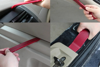 Kits de instalação de carro Auto Door Clip Panel Trim Removal Dash Navigation Blades Disassembly Plastic Car Interior Repairing Tools.