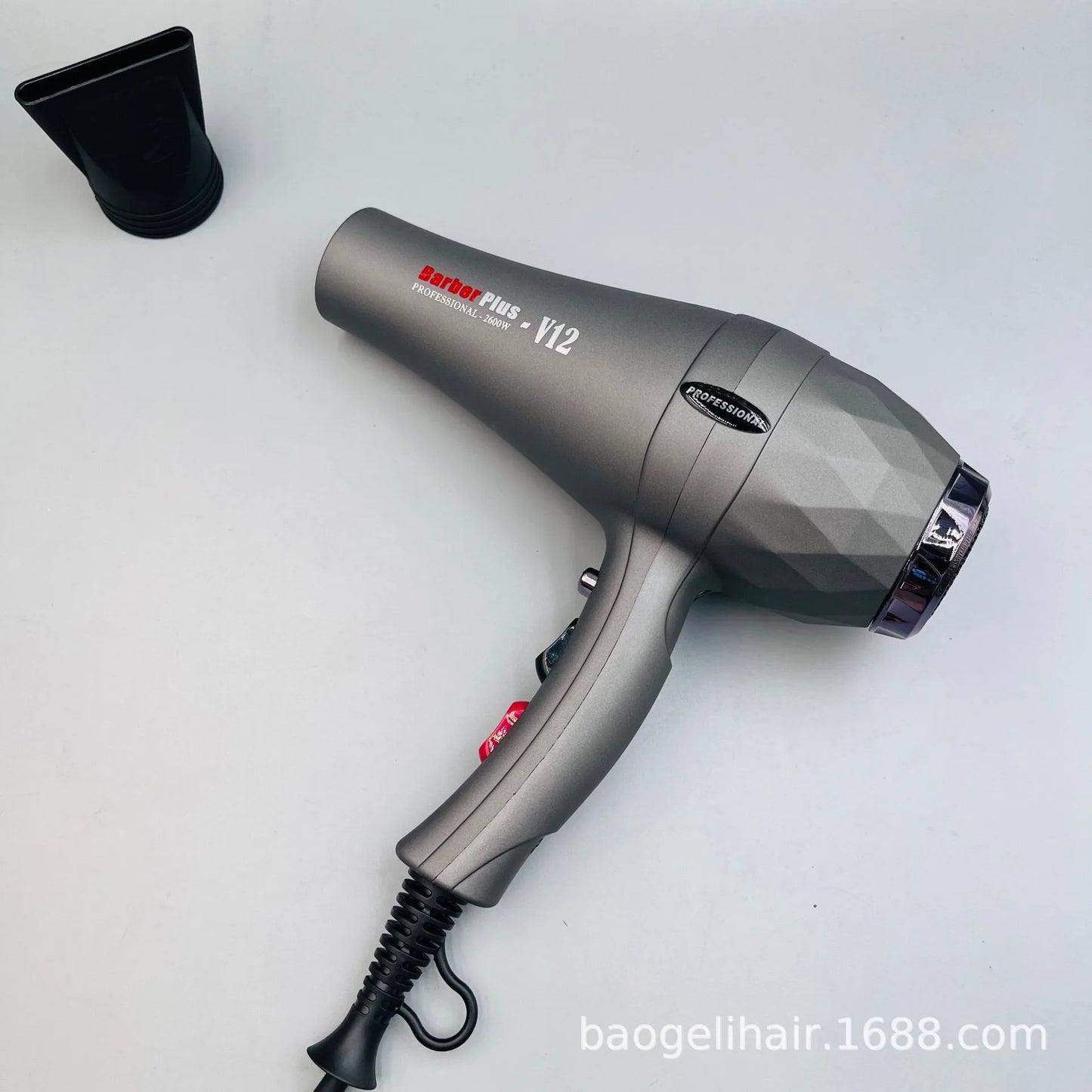 Secador de cabelo de secagem rápida 220V 2600w Salão de beleza de íon negativo de alta potência Cabelo termoelétrico de temperatura constante doméstica.