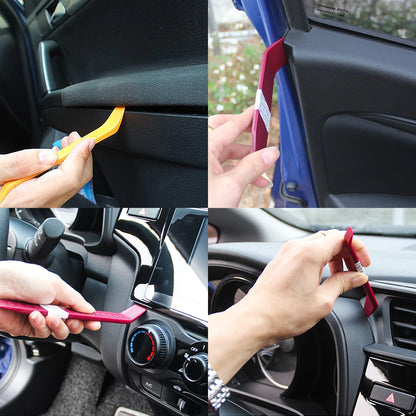 Kits de instalação de carro Auto Door Clip Panel Trim Removal Dash Navigation Blades Disassembly Plastic Car Interior Repairing Tools.