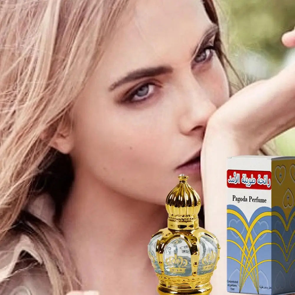 15 ML Dubai Oriente Médio Perfume Óleo de Longa Duração Fragrância Leve Fresco Flor do Deserto Árabe Óleo Essencial Saúde Beleza.