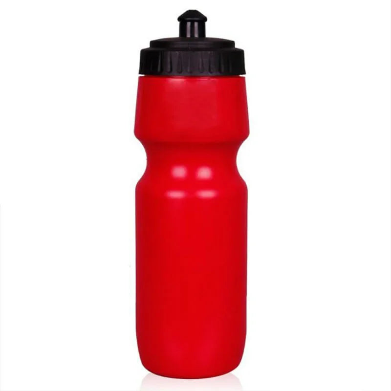 Garrafa de água de aperto esportivo de plástico de 700 ml Garrafas de água isoladas para bicicleta para corrida Futebol Futebol Garrafa de água.