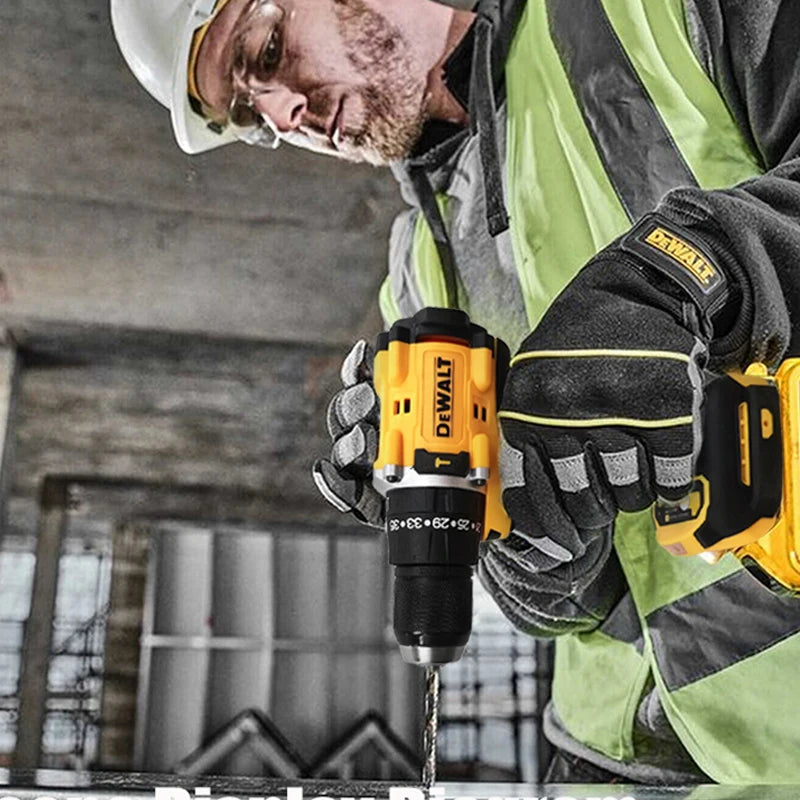 DeWalt DCD800 10MM Broca Elétrica Sem Escova Chave de Fenda Sem Fio Broca Compacta Broca Sem Fio Ferramentas Elétricas Para Dewalt 20V Bateria.