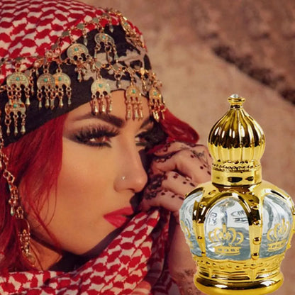 15 ML Dubai Oriente Médio Perfume Óleo de Longa Duração Fragrância Leve Fresco Flor do Deserto Árabe Óleo Essencial Saúde Beleza.