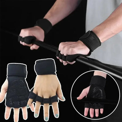 Training Sport Gloves for Men Women Workout Gloves Fitness Body Building Weightlifting Gym Hand Wrist Palm Protector Gloves