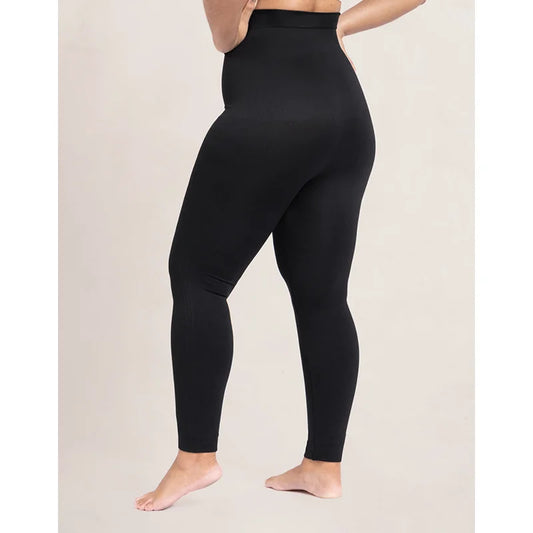 Mulheres Cintura Alta Shaper Leggings Controle de Barriga Corpo Controle de Emagrecimento Shapewear Silicone Calças Antiderrapantes Cintura Trainer.