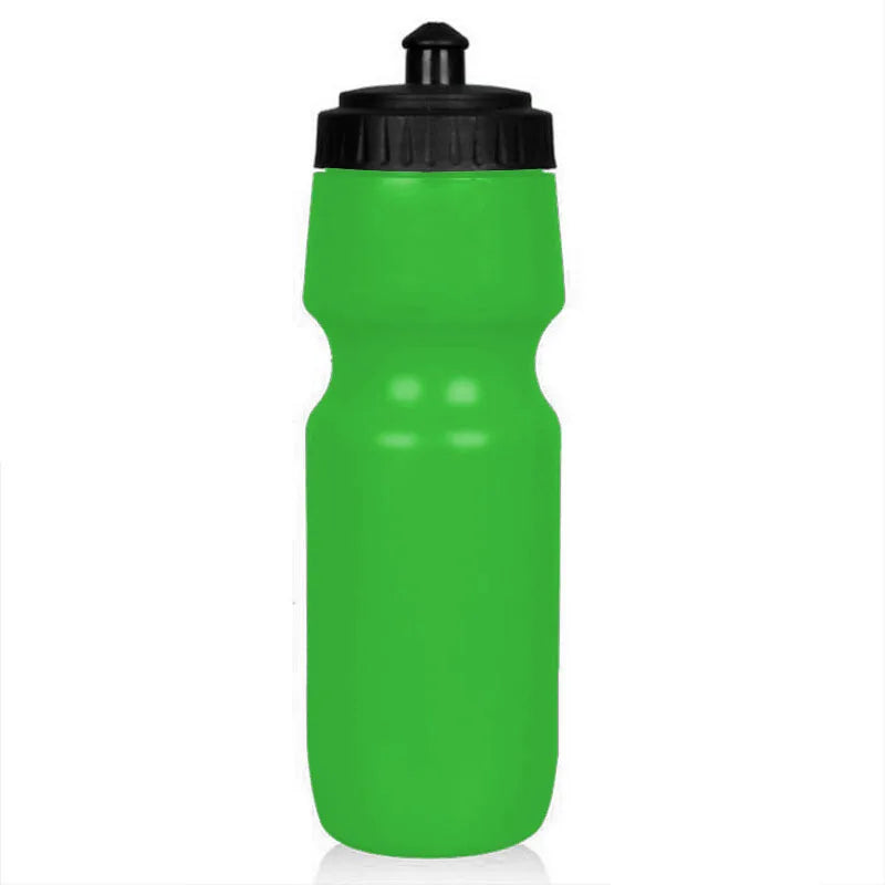 Garrafa de água de aperto esportivo de plástico de 700 ml Garrafas de água isoladas para bicicleta para corrida Futebol Futebol Garrafa de água.