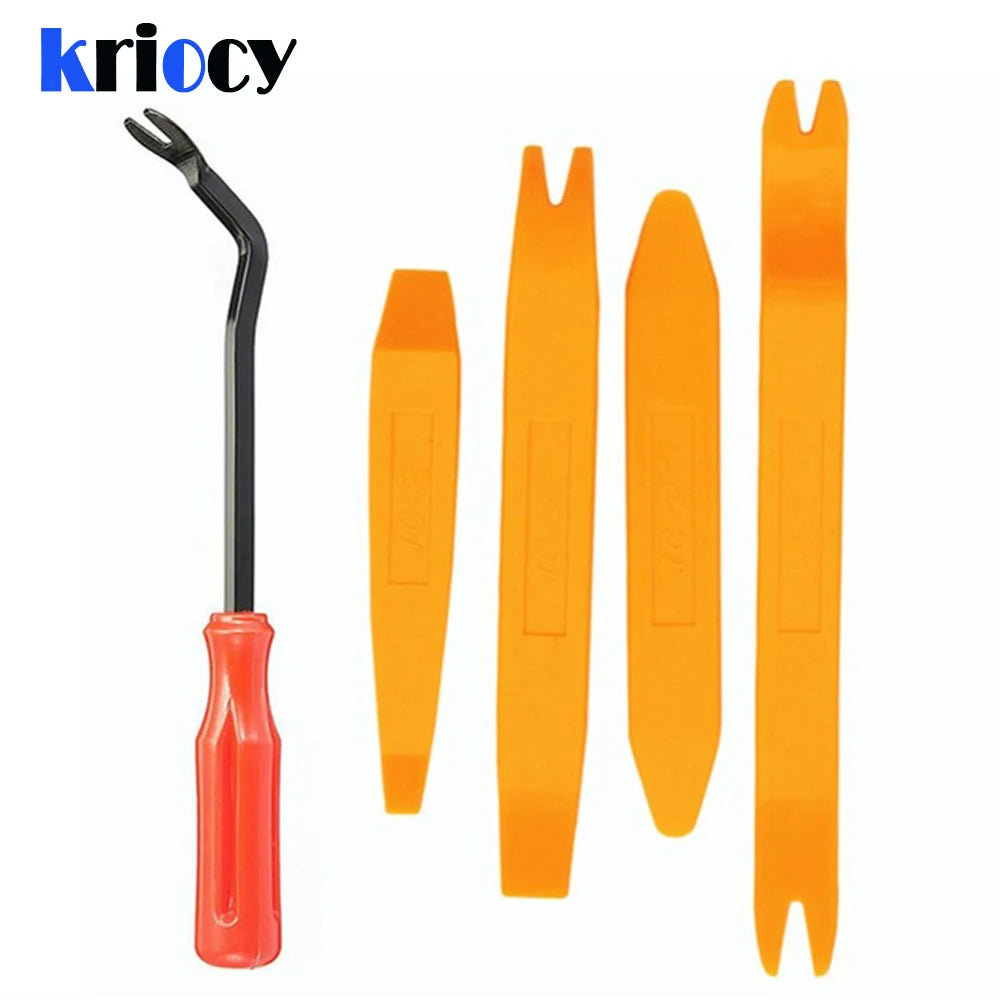 Kits de instalação de carro Auto Door Clip Panel Trim Removal Dash Navigation Blades Disassembly Plastic Car Interior Repairing Tools.