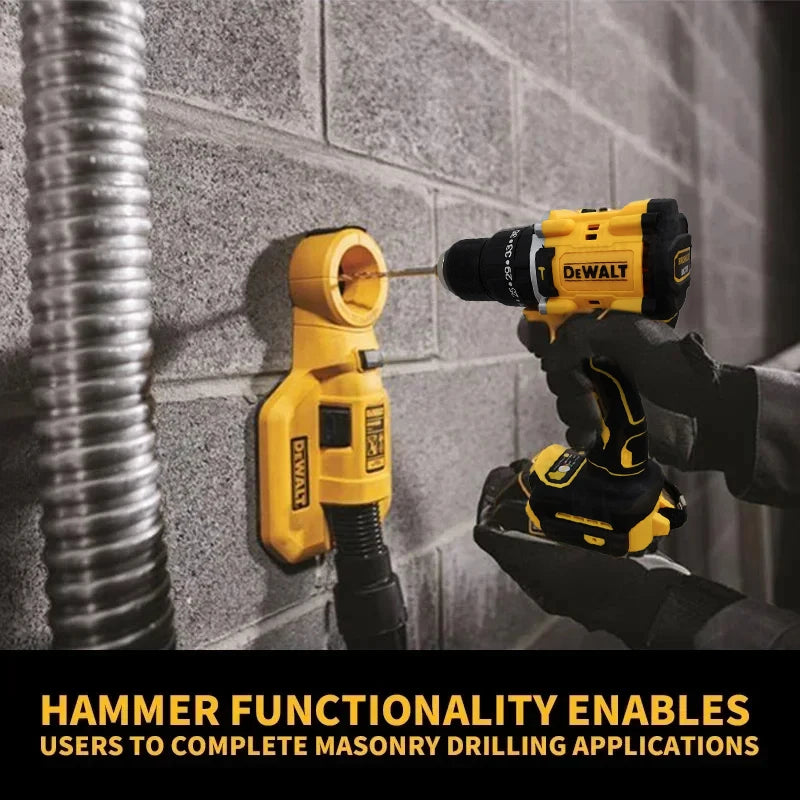 DeWalt DCD800 10MM Broca Elétrica Sem Escova Chave de Fenda Sem Fio Broca Compacta Broca Sem Fio Ferramentas Elétricas Para Dewalt 20V Bateria.