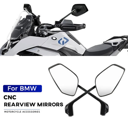 2023 Espelho retrovisor para BMW R 1250 GS F850GS R1200GS LC ADV Adventure Motocicleta NOVO R1250 GS Acessórios Espelho retrovisor lateral.