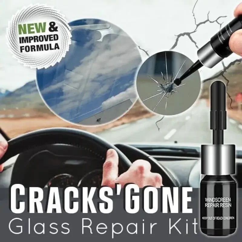 Janela do carro Rachaduras Gone Glass Repair Kit DIY Car Windshield Revolutionary Glass Repair Kit Kit de reparo de pára-brisa Dropshipping.